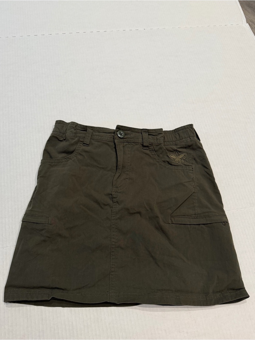Girls Skort- 12 Boy Scouts of America BSA Green Uniform Skort